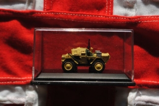 Oxford 76DSC001 Dingo Scout Car '50th RTR 23rd Armoured Brigade Tunisia'